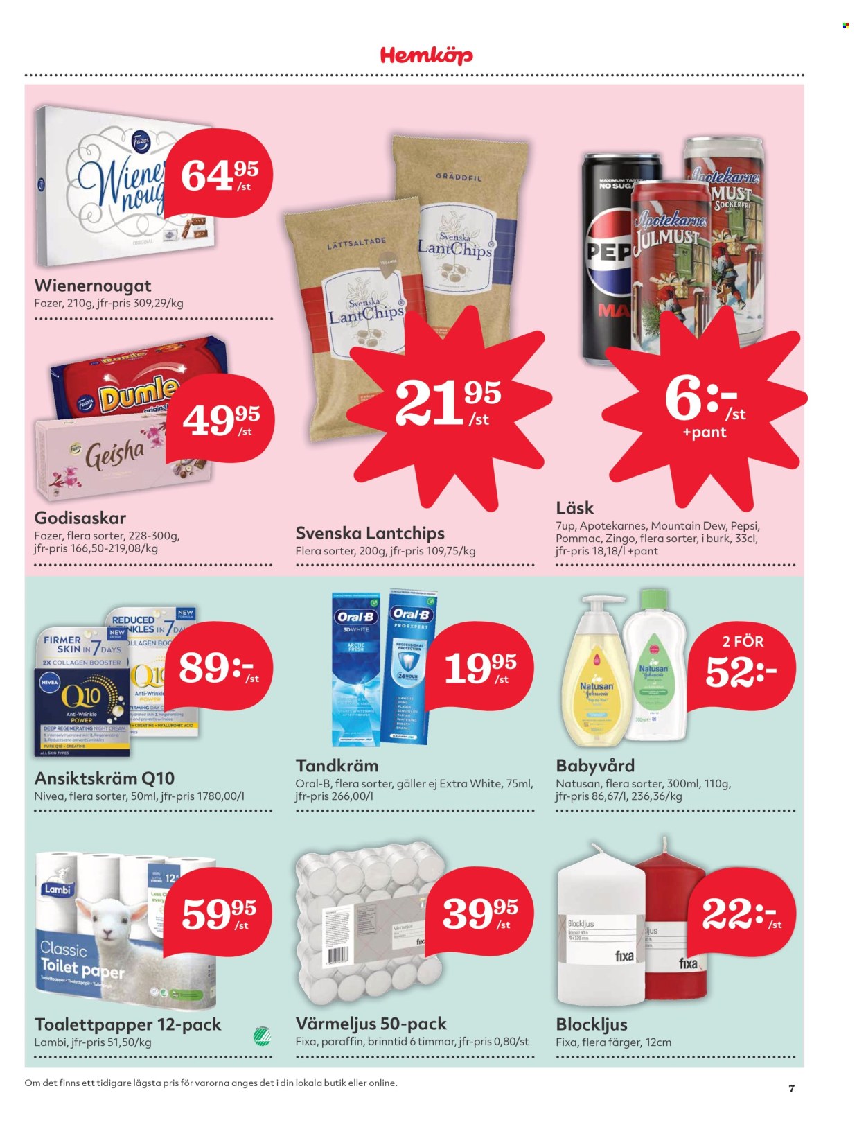 Hemköp reklamblad - 18/11 2024 - 24/11 2024. Sida 7