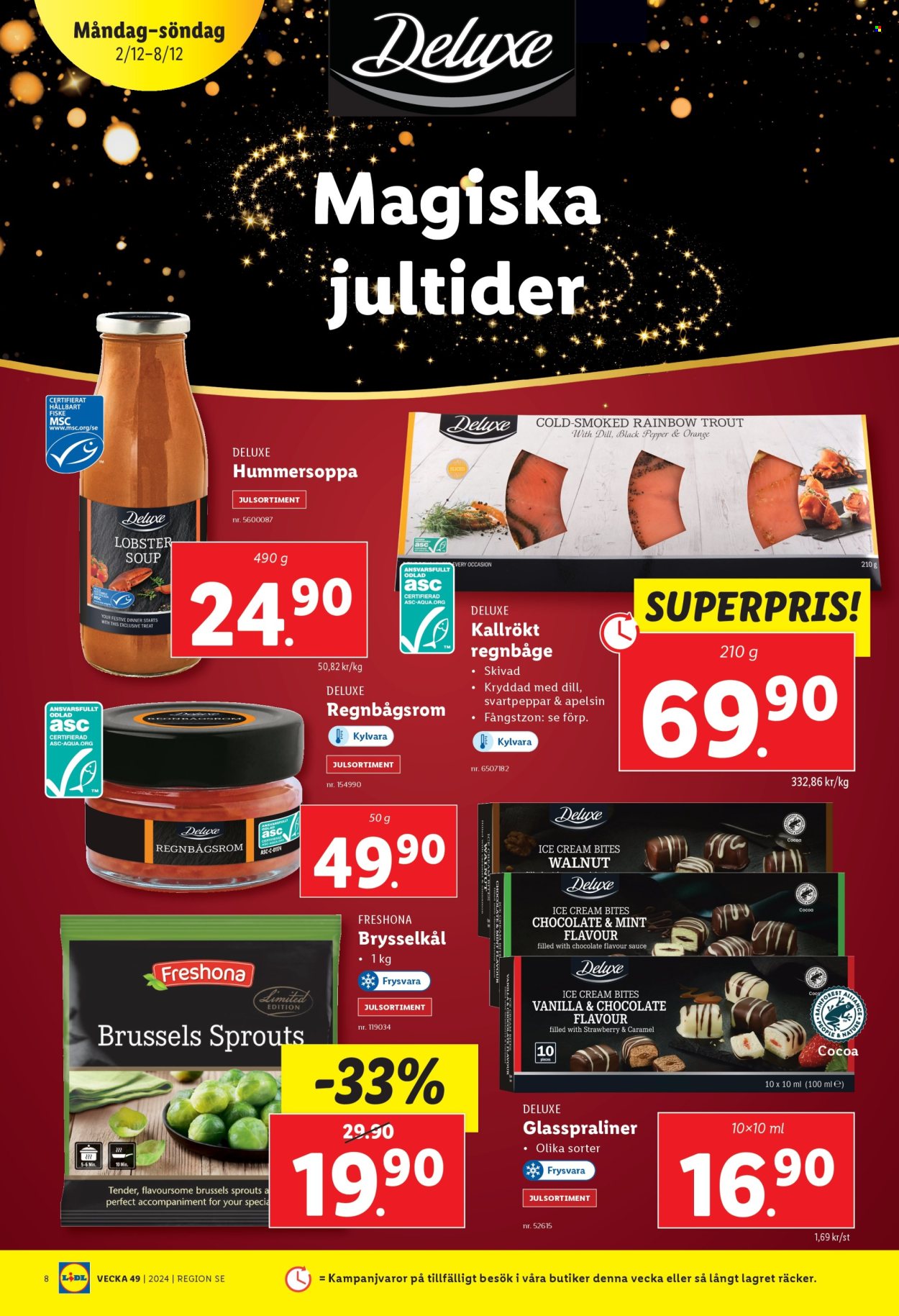 Lidl reklamblad - 2/12 2024 - 8/12 2024. Sida 8