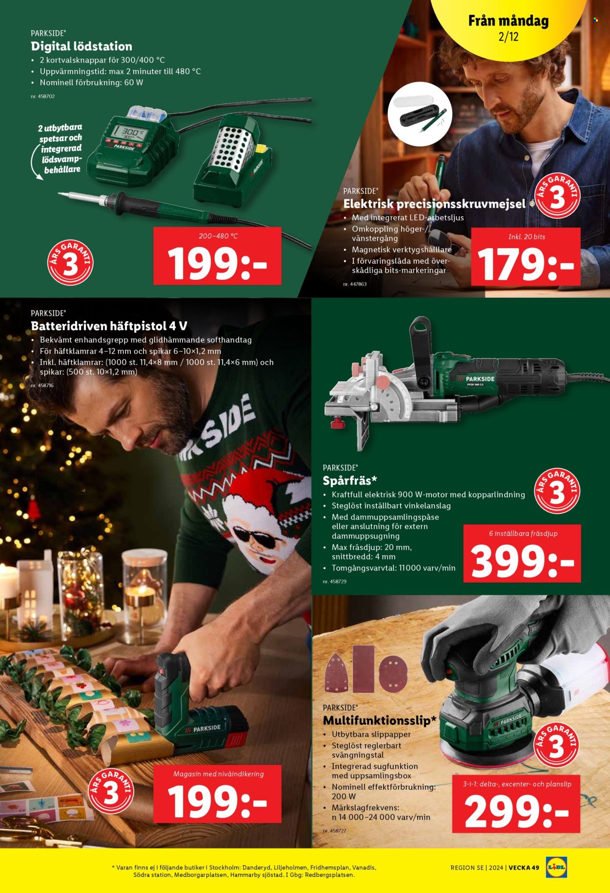 Lidl reklamblad - 2/12 2024 - 8/12 2024. Sida 19