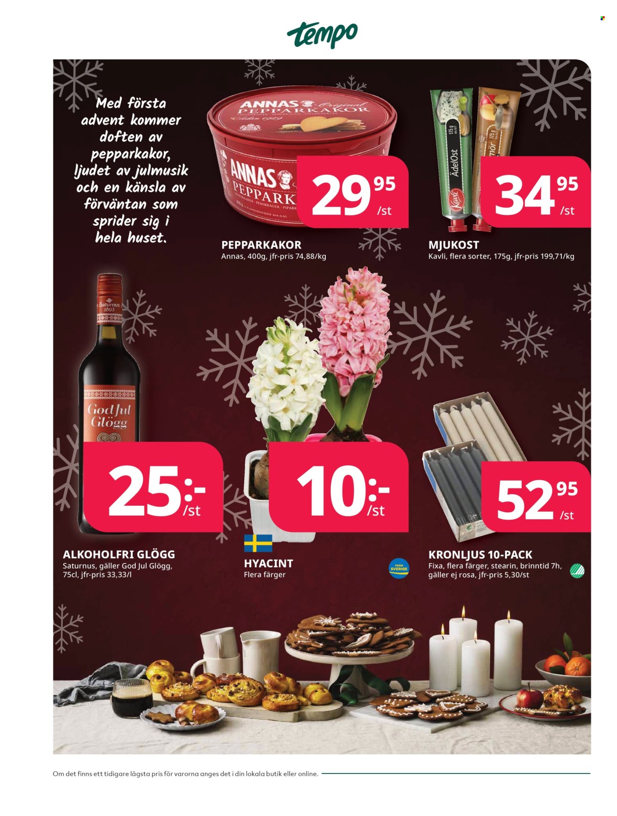 Tempo reklamblad - 25/11 2024 - 1/12 2024. Sida 4
