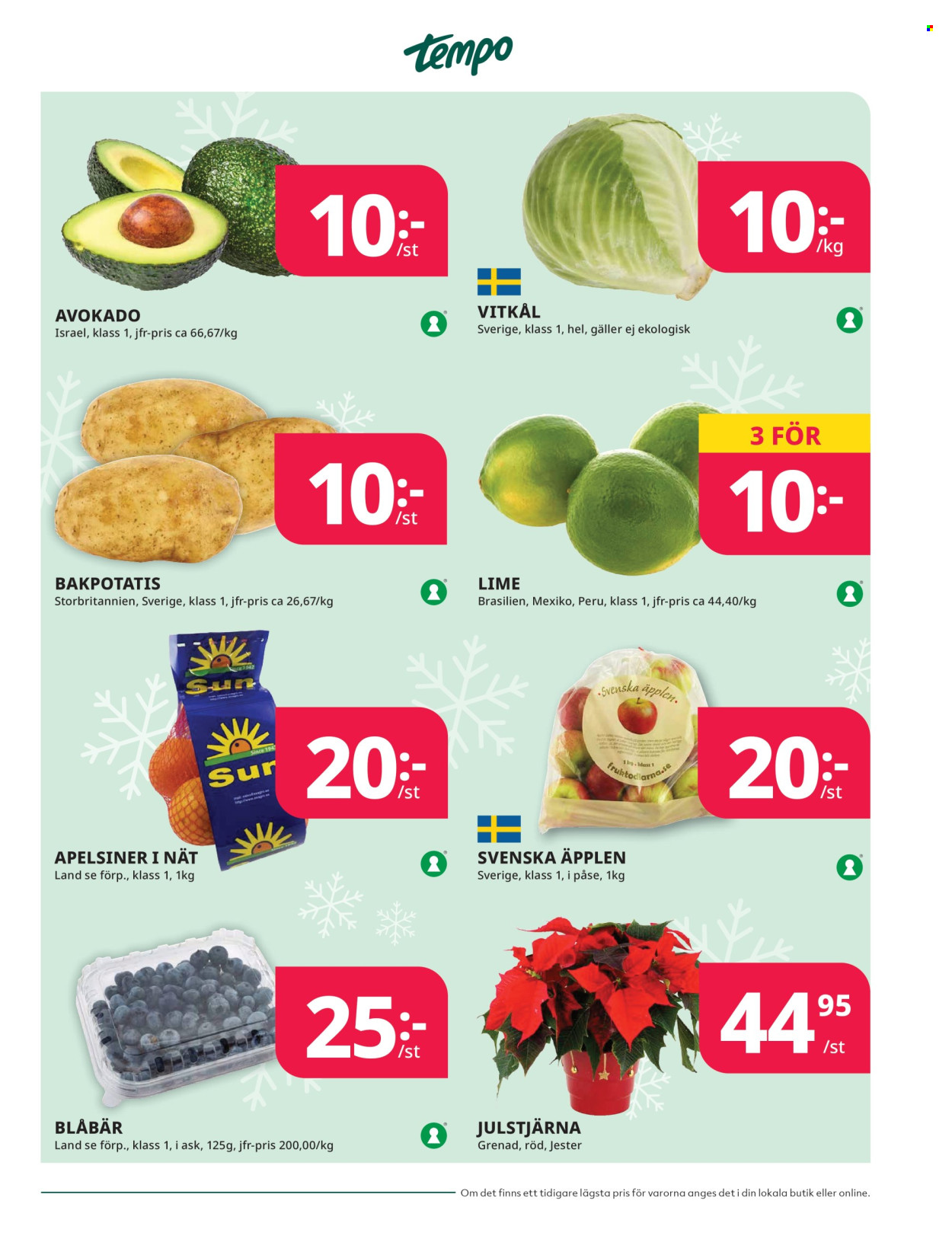 Tempo reklamblad - 25/11 2024 - 1/12 2024. Sida 7