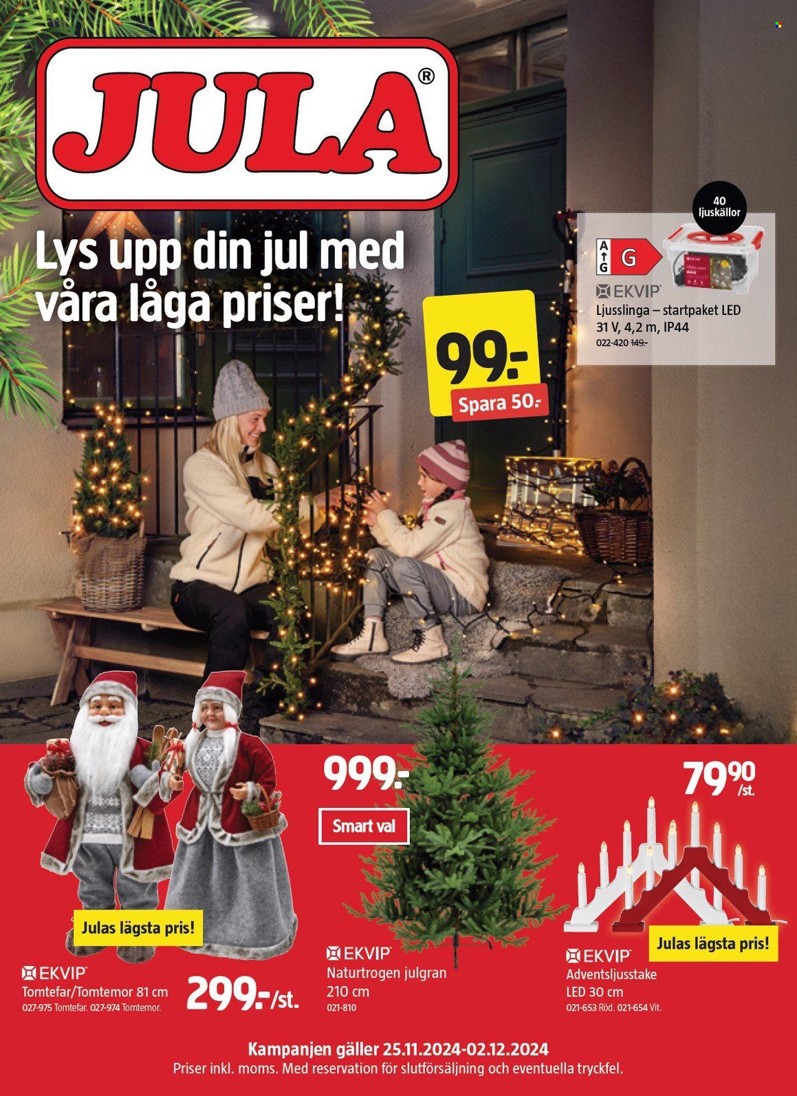 Jula reklamblad - 25/11 2024 - 2/12 2024. Sida 8