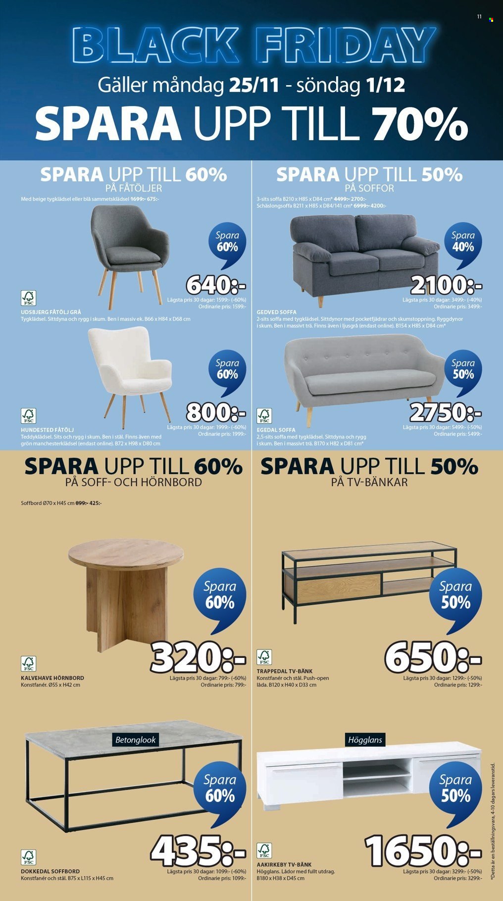 JYSK reklamblad - 25/11 2024 - 1/12 2024. Sida 12