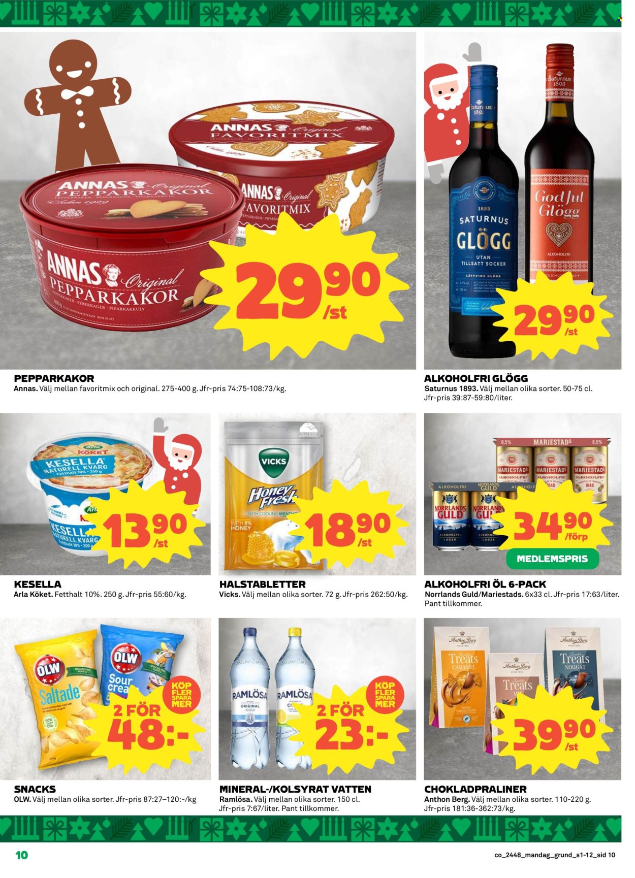 Coop reklamblad - 25/11 2024 - 1/12 2024. Sida 10