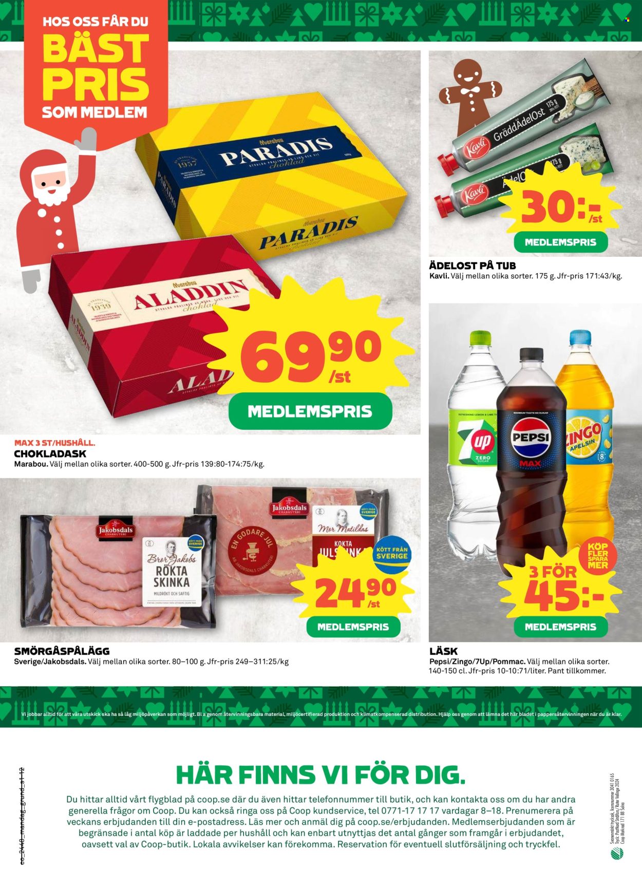 Coop reklamblad - 25/11 2024 - 1/12 2024. Sida 12
