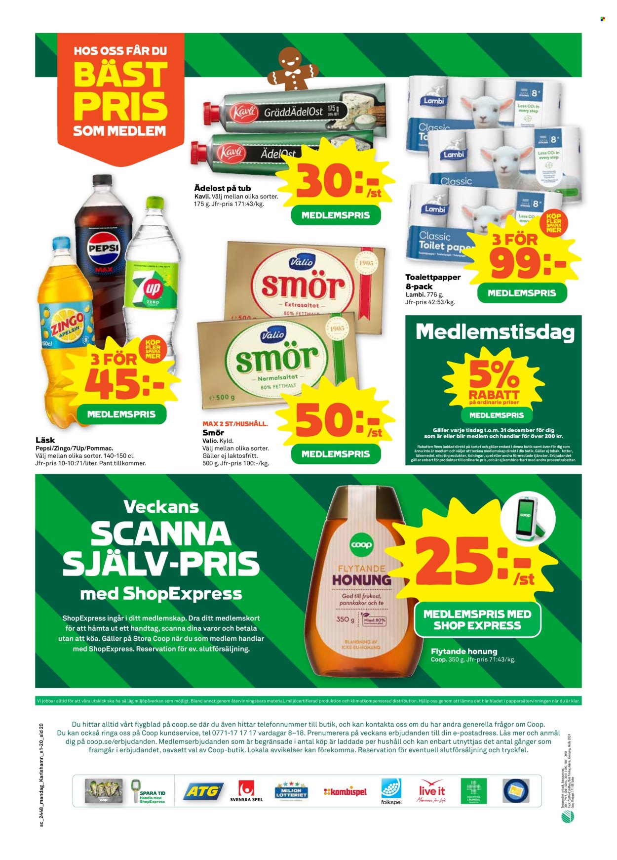 Stora Coop reklamblad - 25/11 2024 - 1/12 2024. Sida 20