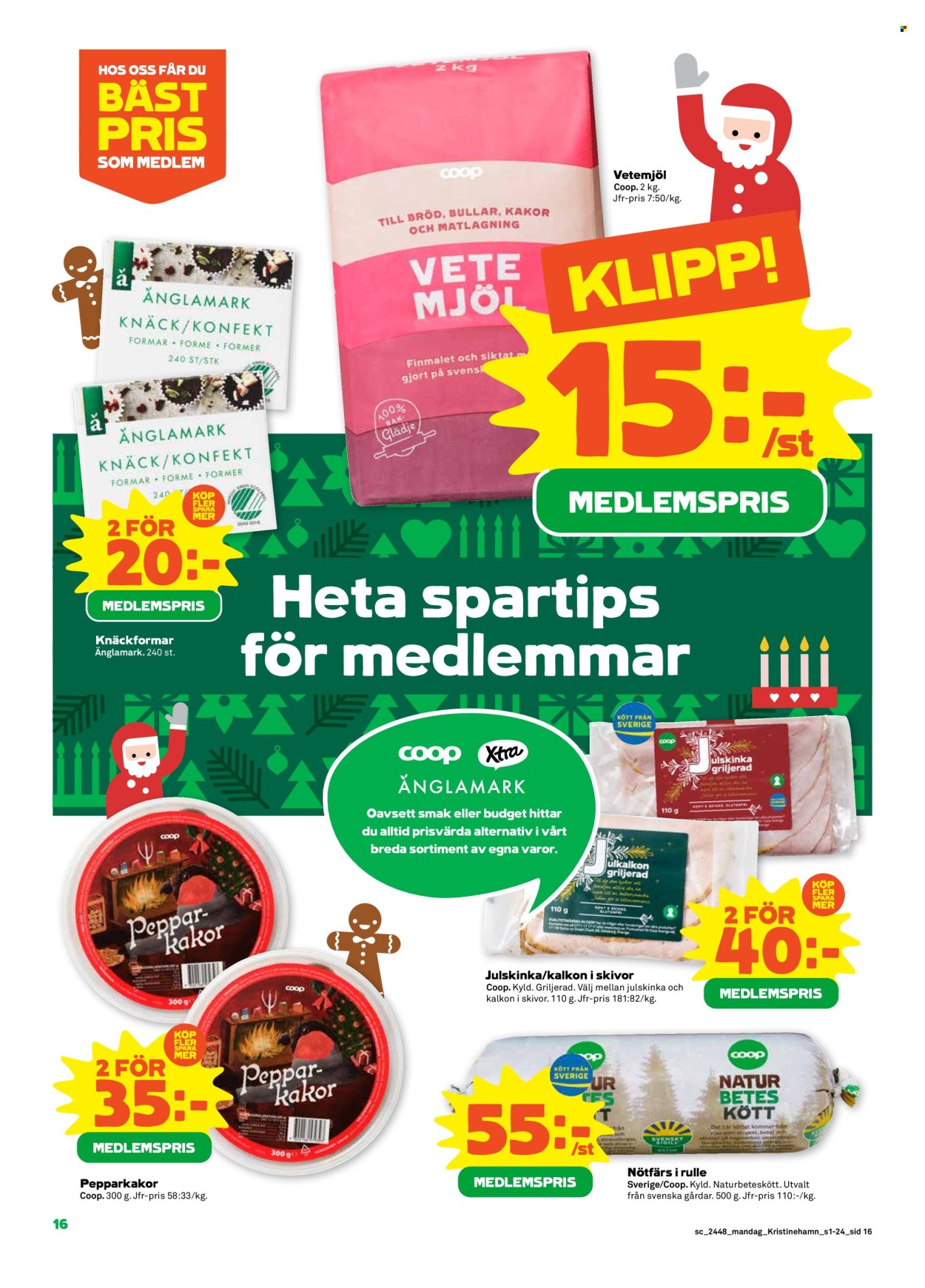 Stora Coop reklamblad - 25/11 2024 - 1/12 2024. Sida 16