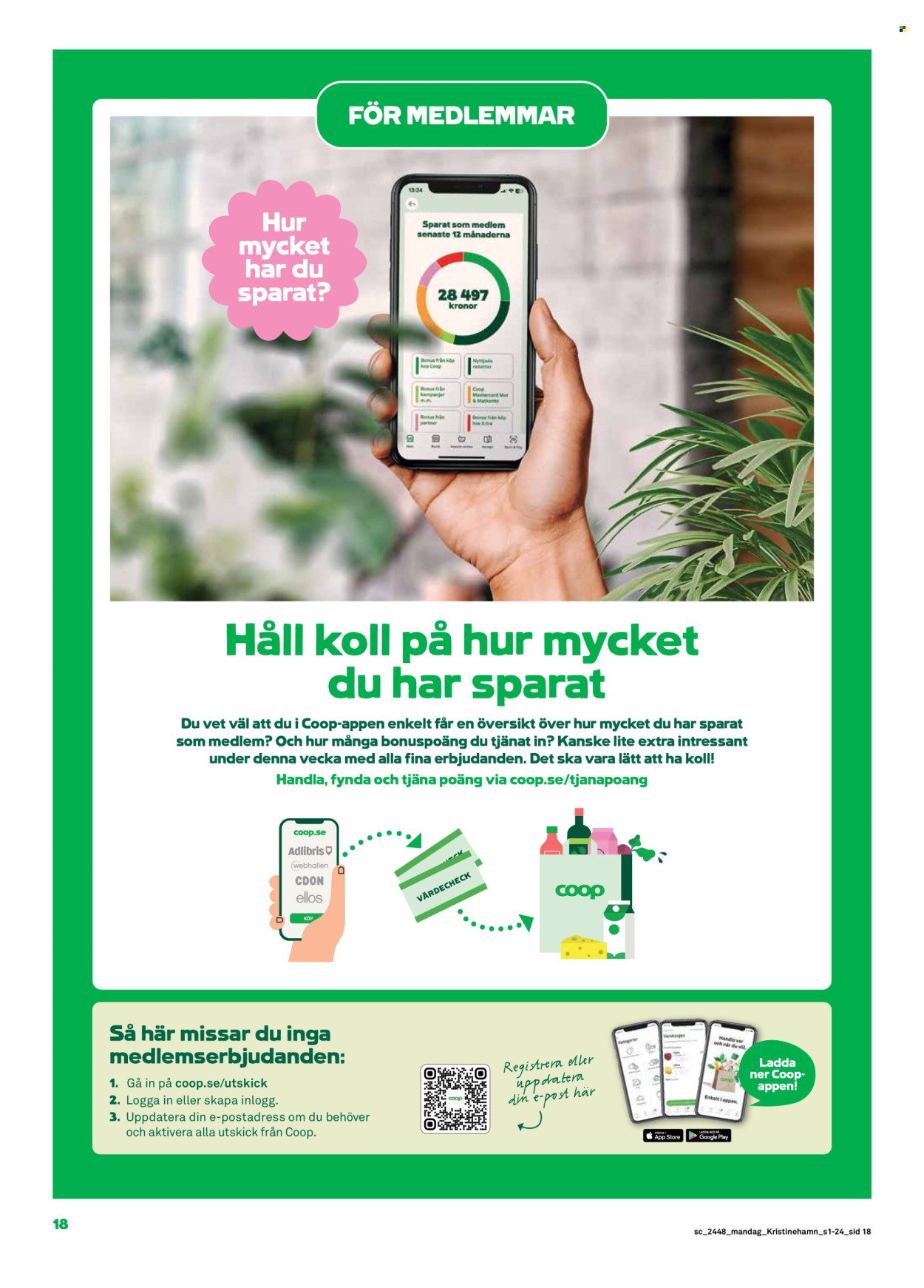 Stora Coop reklamblad - 25/11 2024 - 1/12 2024. Sida 18
