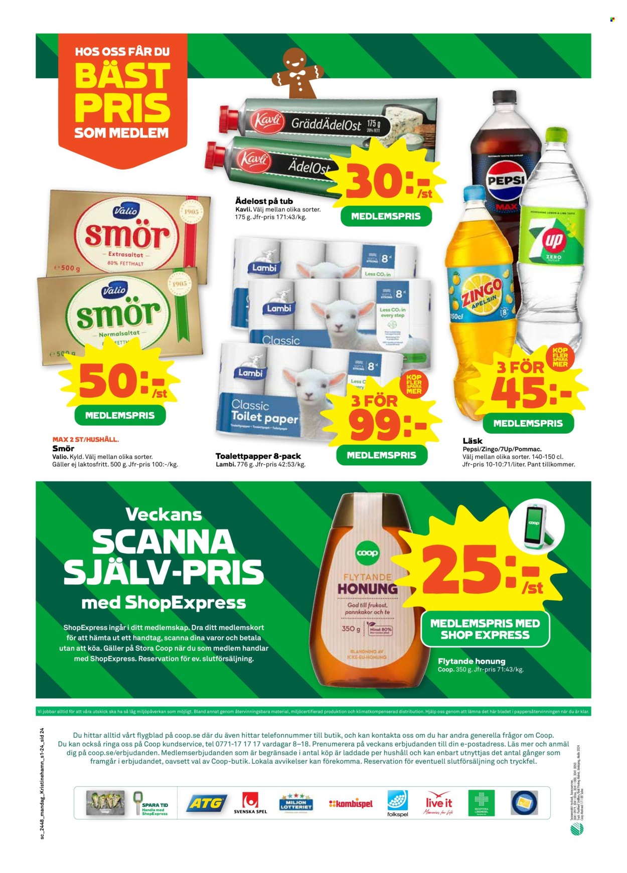 Stora Coop reklamblad - 25/11 2024 - 1/12 2024. Sida 24