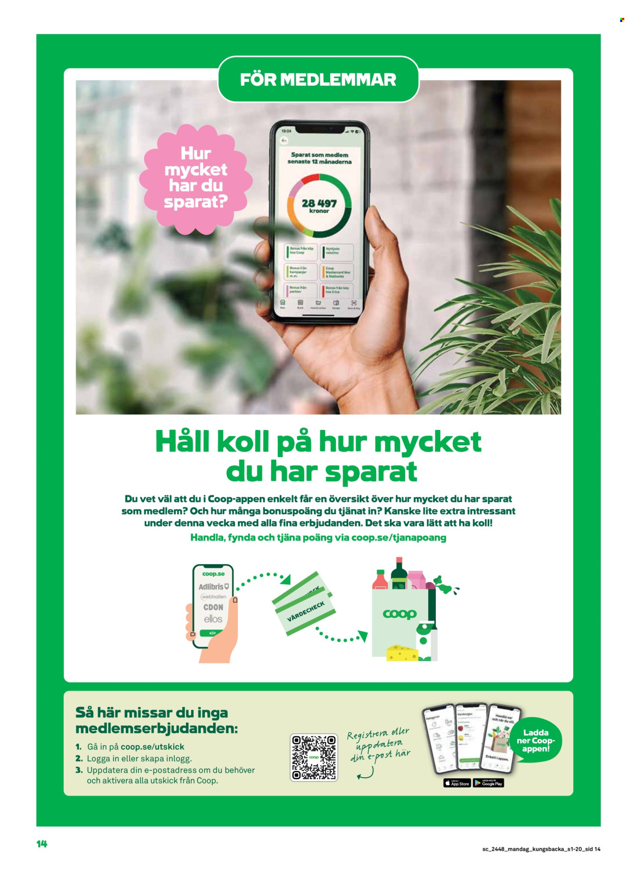 Stora Coop reklamblad - 25/11 2024 - 1/12 2024. Sida 14