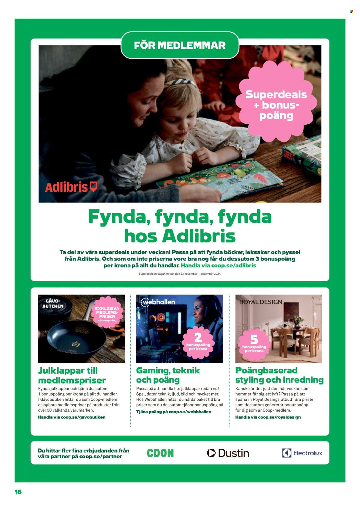 Stora Coop reklamblad - 25/11 2024 - 1/12 2024. Sida 16