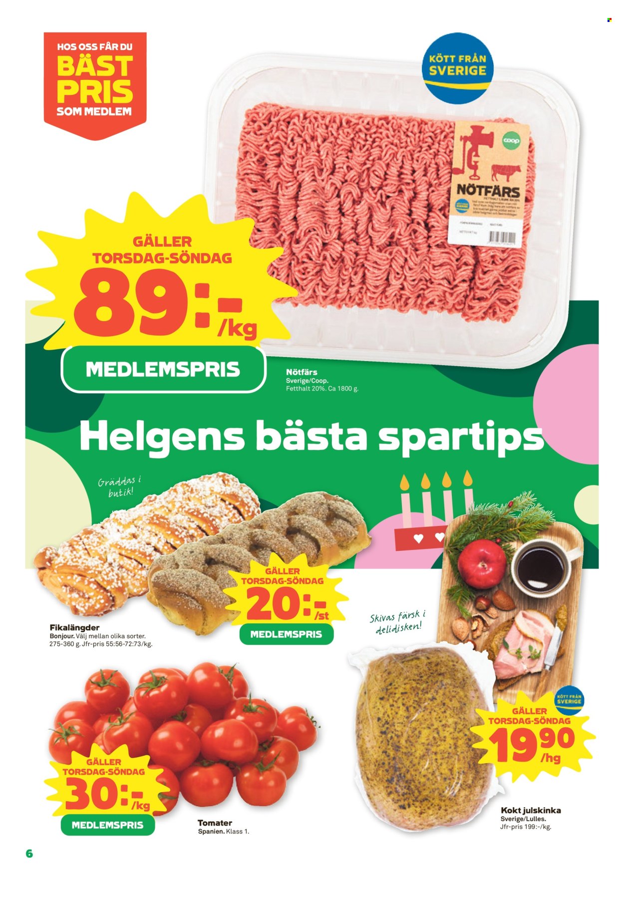 Stora Coop reklamblad - 25/11 2024 - 1/12 2024. Sida 6
