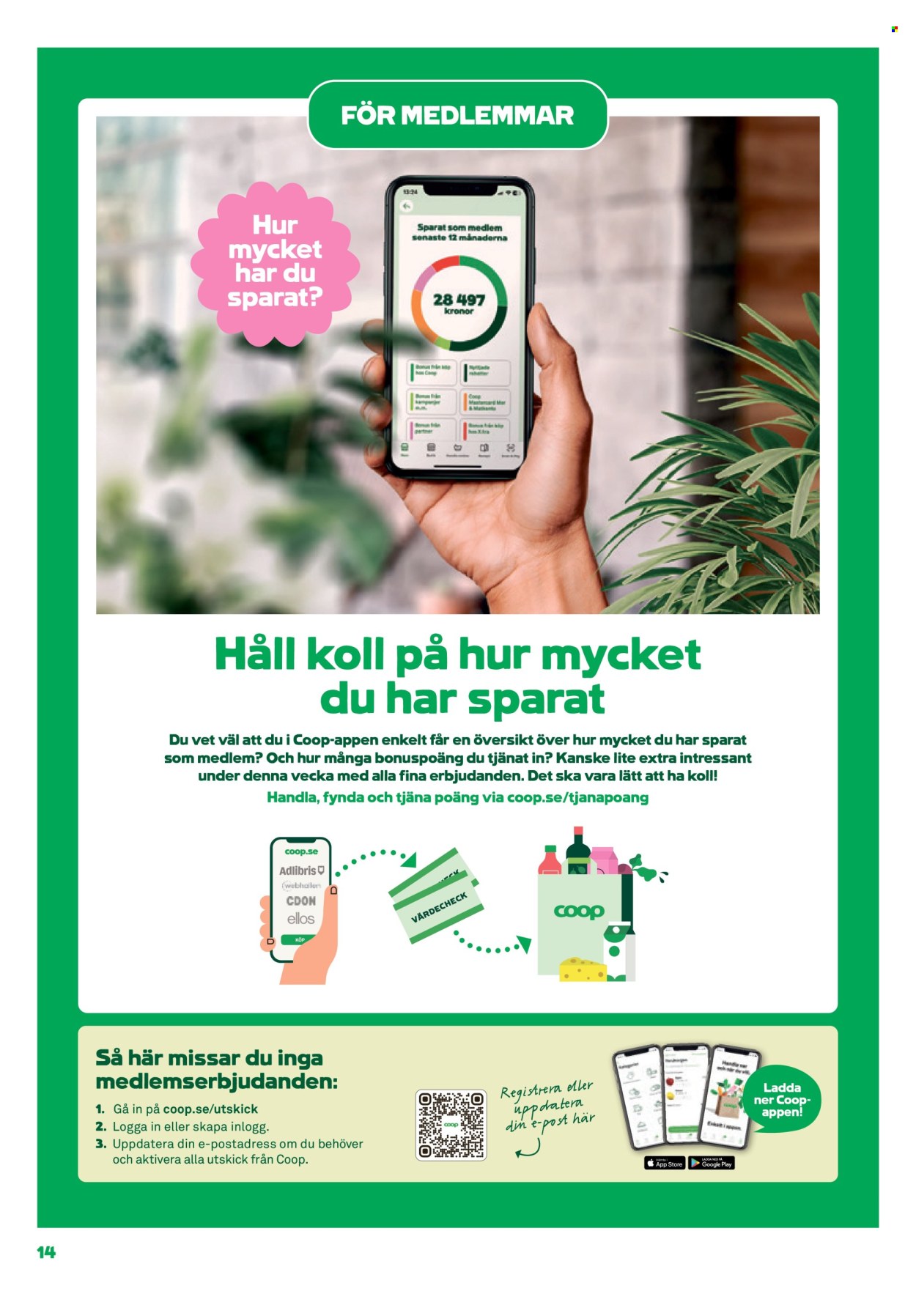 Stora Coop reklamblad - 25/11 2024 - 1/12 2024. Sida 14