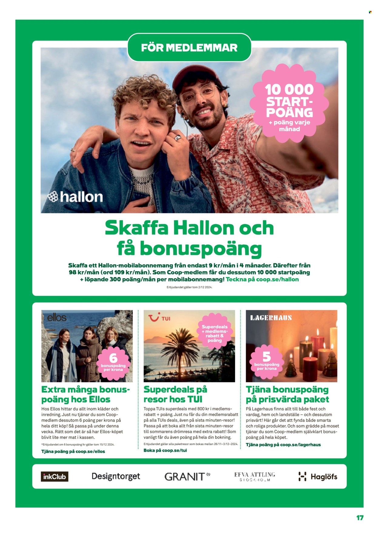 Stora Coop reklamblad - 25/11 2024 - 1/12 2024. Sida 17