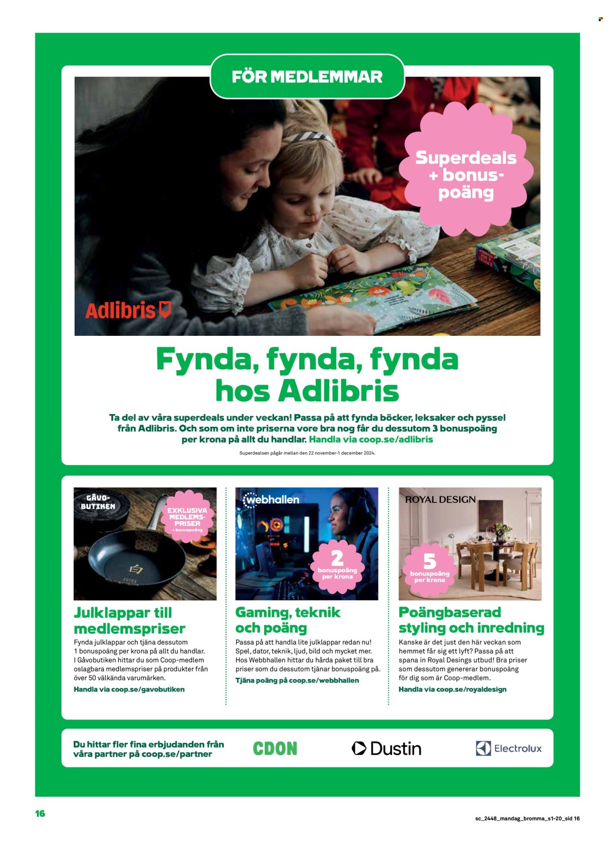 Stora Coop reklamblad - 25/11 2024 - 1/12 2024. Sida 16