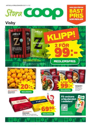 Stora Coop reklamblad - 25/11 2024 - 1/12 2024.