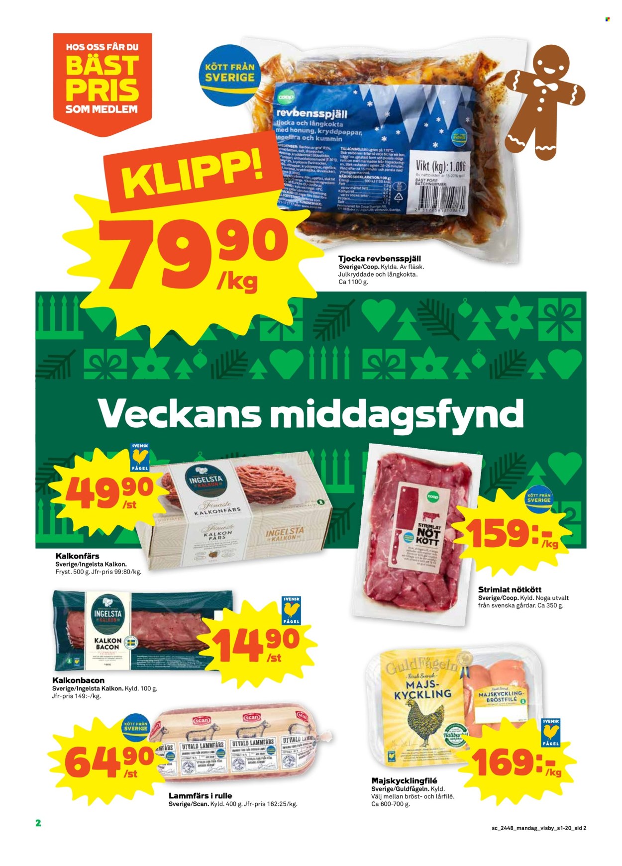 Stora Coop reklamblad - 25/11 2024 - 1/12 2024. Sida 2