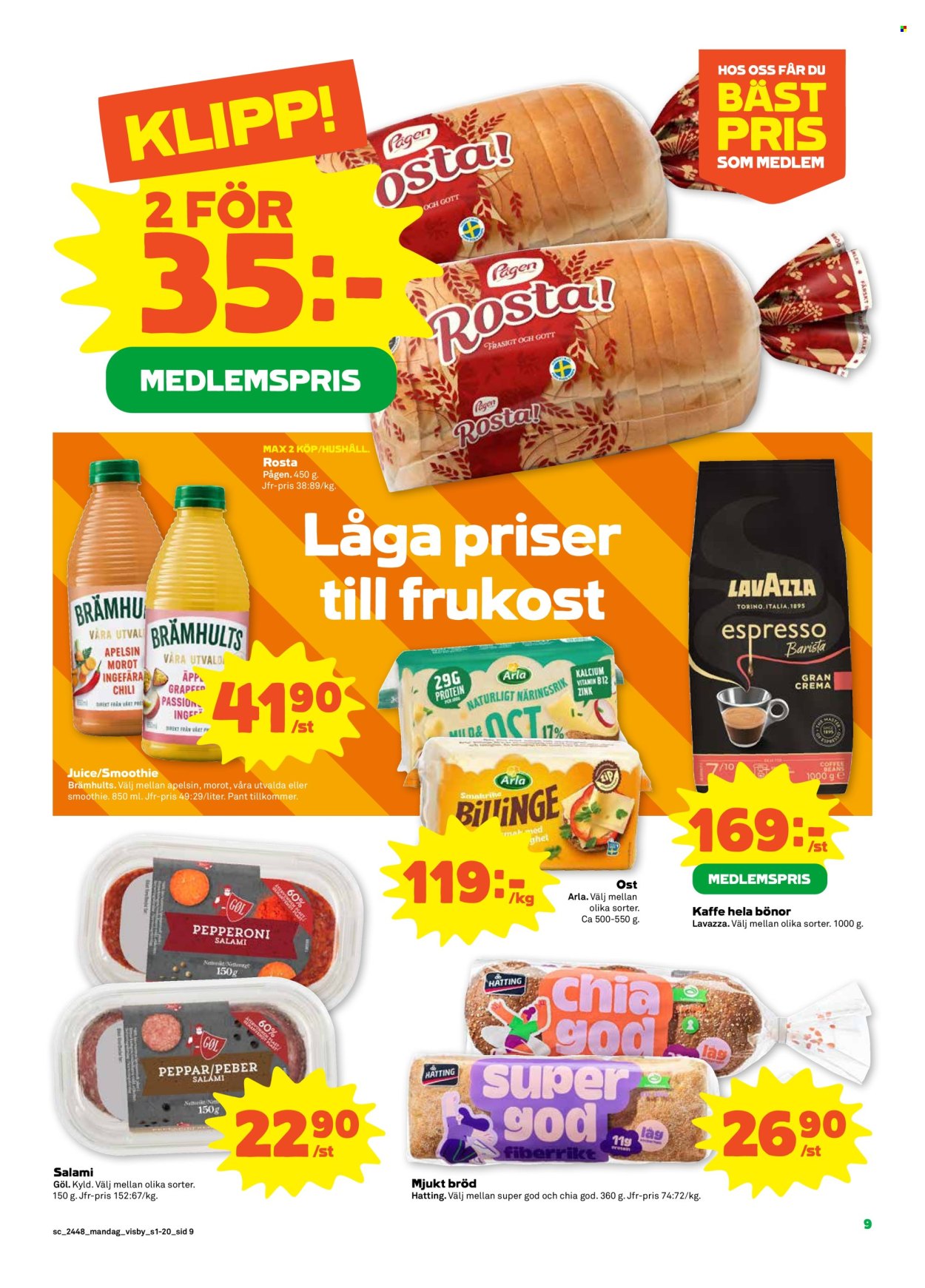 Stora Coop reklamblad - 25/11 2024 - 1/12 2024. Sida 9