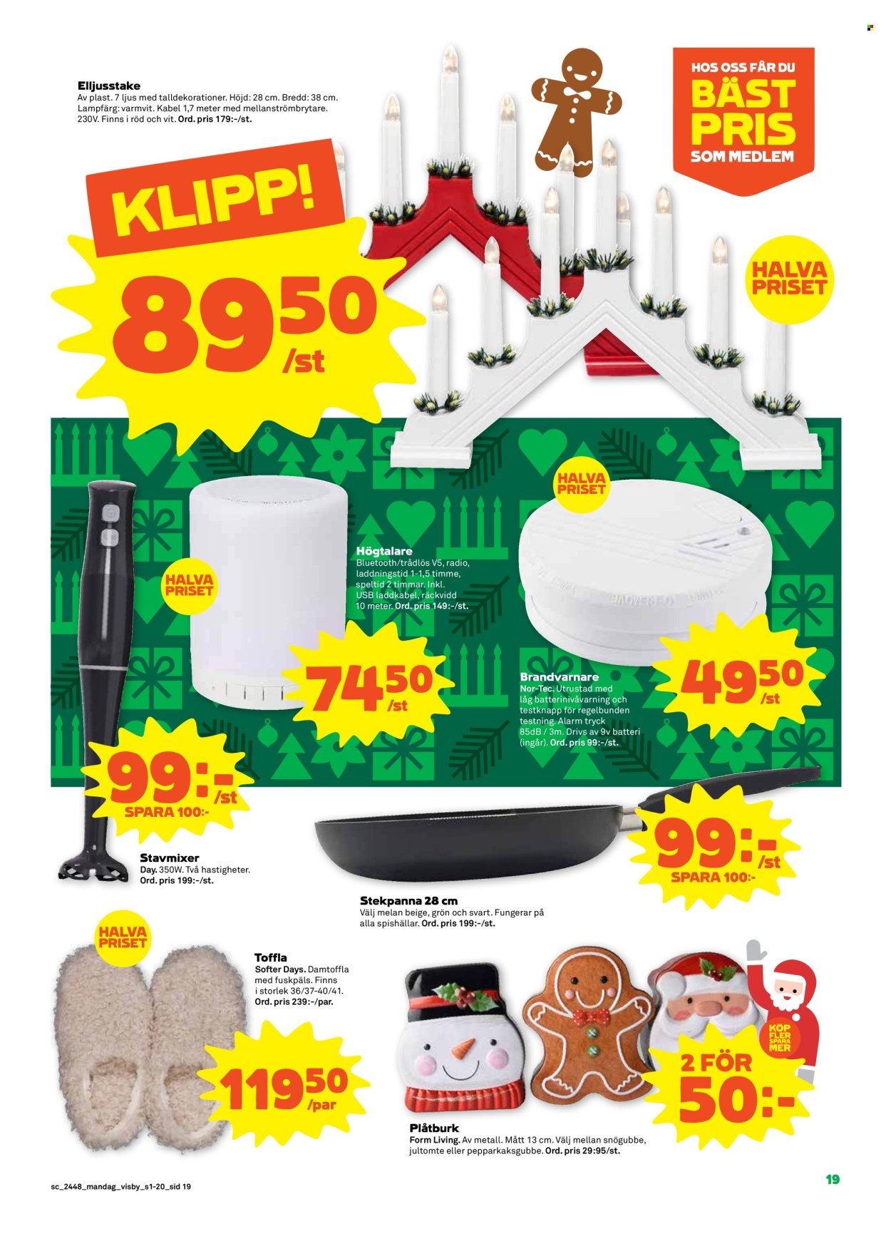 Stora Coop reklamblad - 25/11 2024 - 1/12 2024. Sida 19