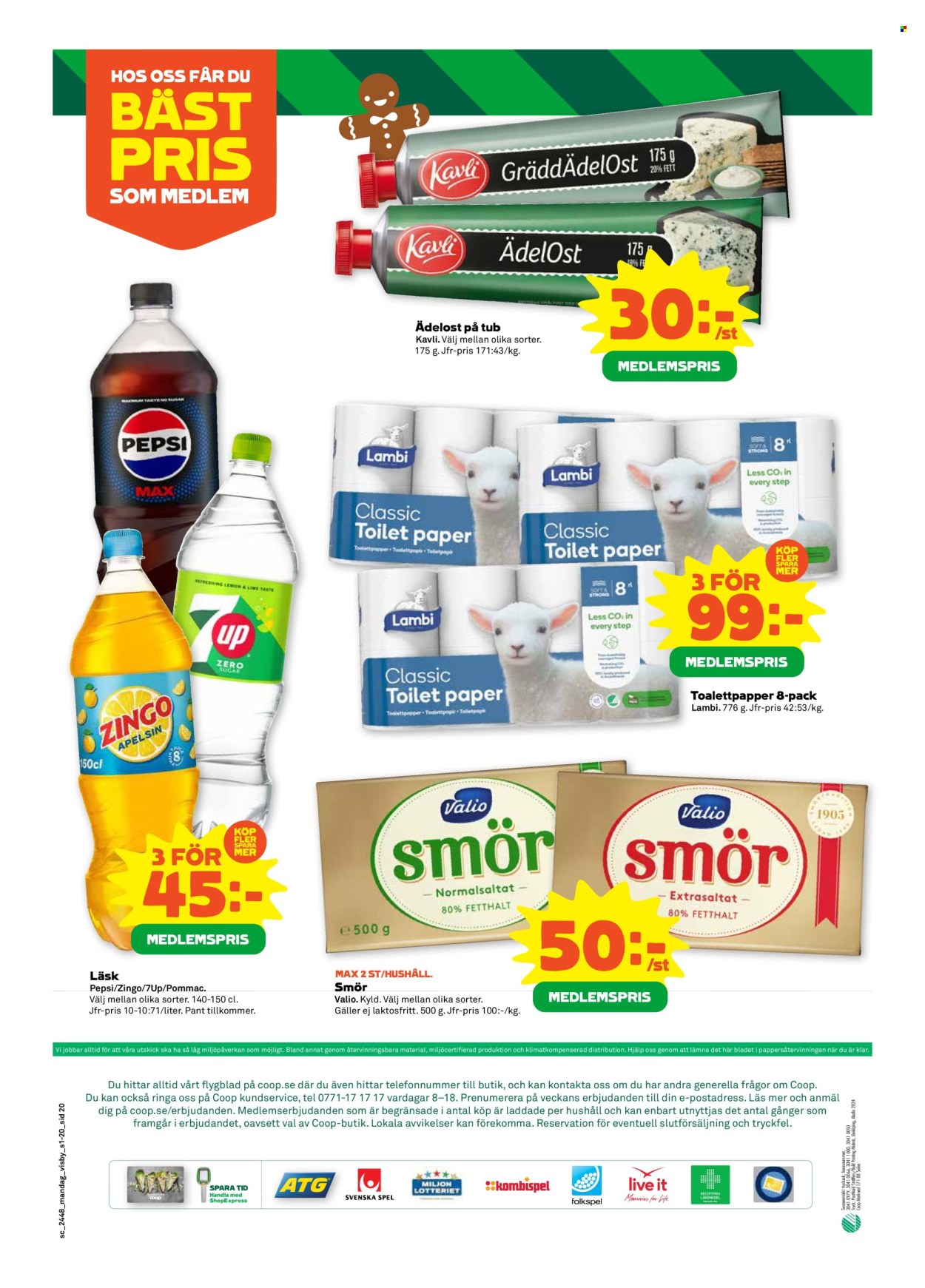 Stora Coop reklamblad - 25/11 2024 - 1/12 2024. Sida 20