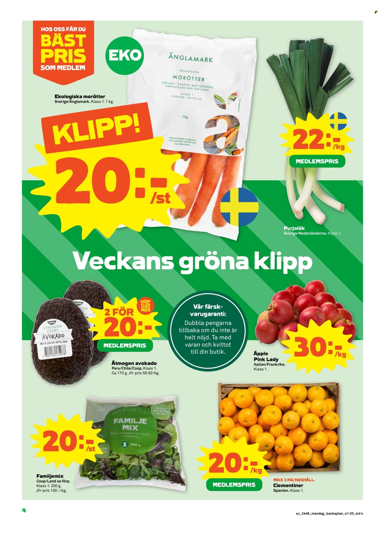 Stora Coop reklamblad - 25/11 2024 - 1/12 2024. Sida 4