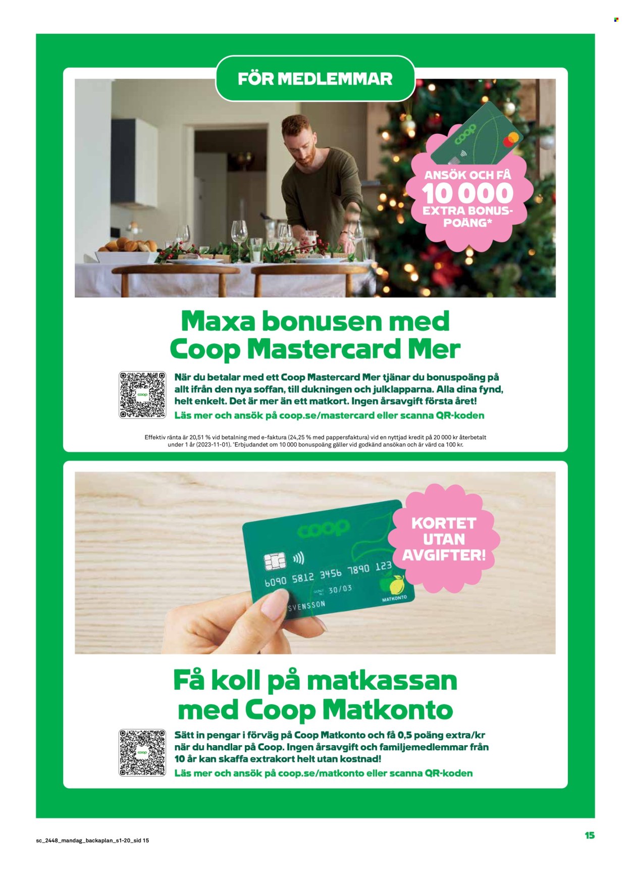 Stora Coop reklamblad - 25/11 2024 - 1/12 2024. Sida 15
