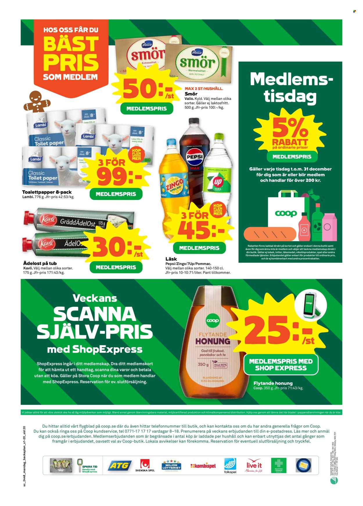 Stora Coop reklamblad - 25/11 2024 - 1/12 2024. Sida 20