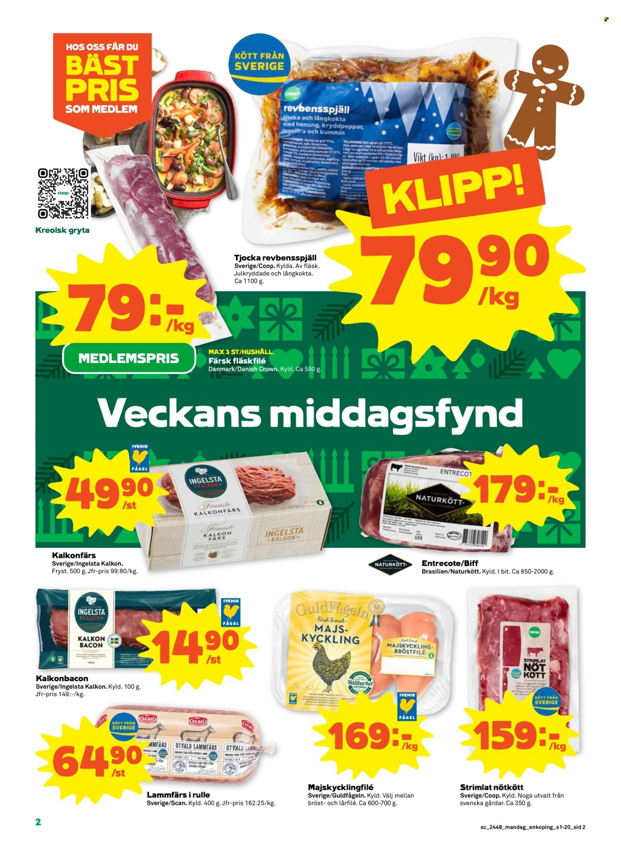 Stora Coop reklamblad - 25/11 2024 - 1/12 2024. Sida 2