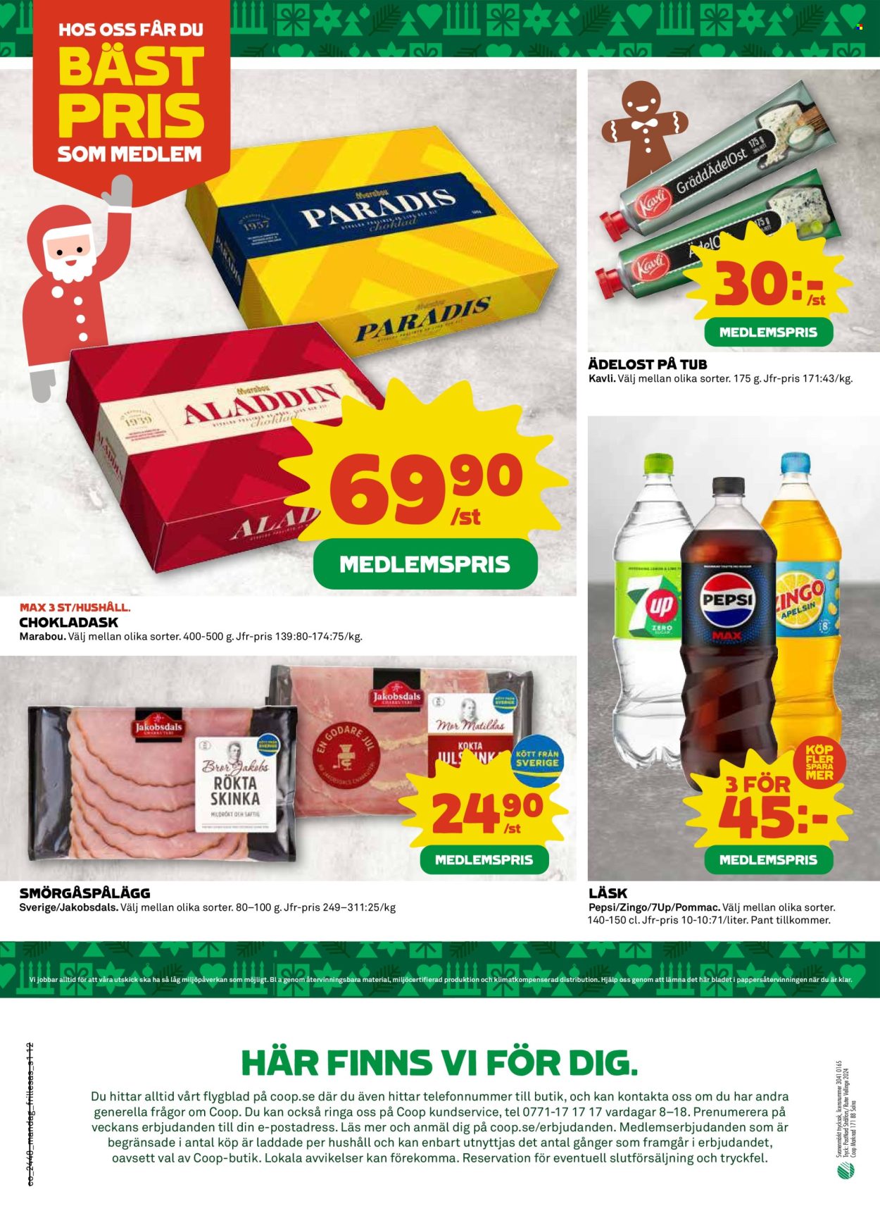 Coop Konsum reklamblad - 25/11 2024 - 1/12 2024. Sida 12