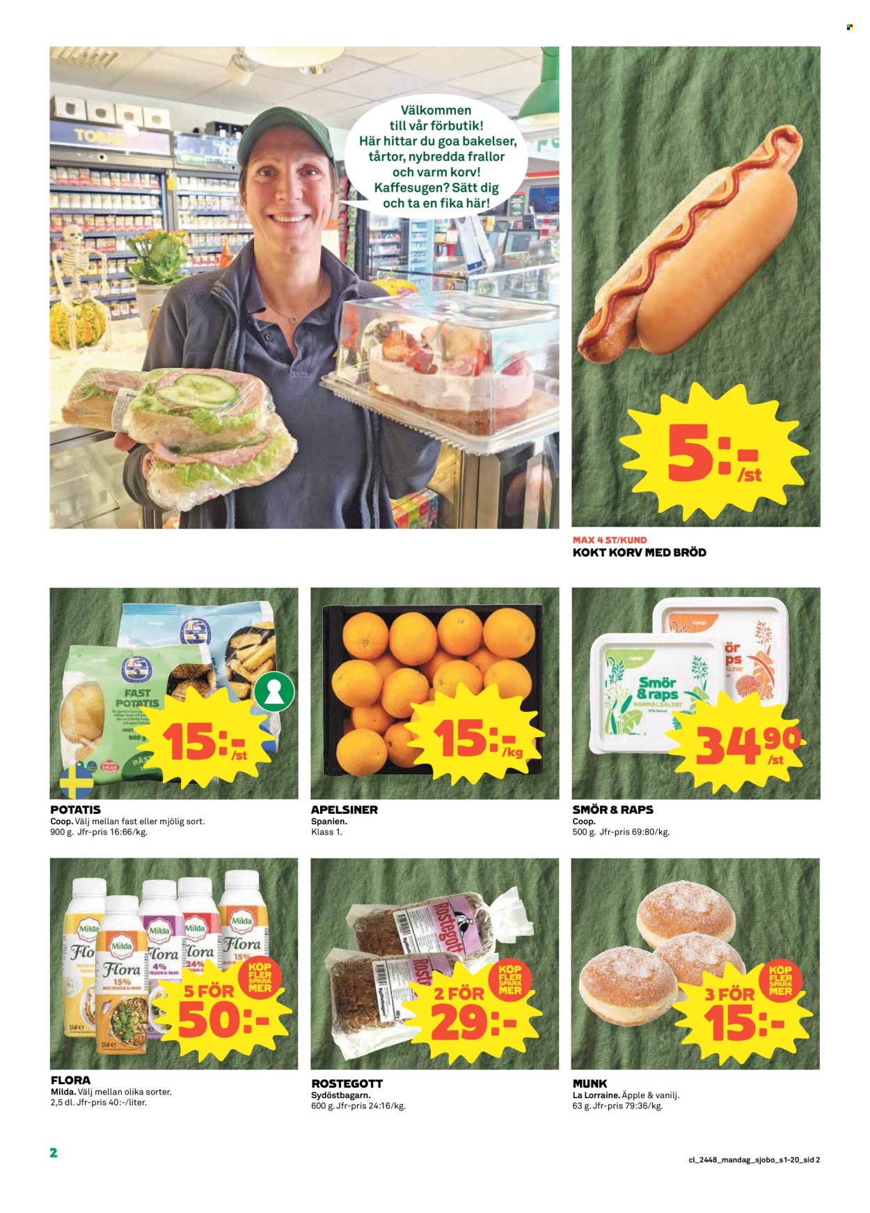 Coop reklamblad - 25/11 2024 - 1/12 2024. Sida 2