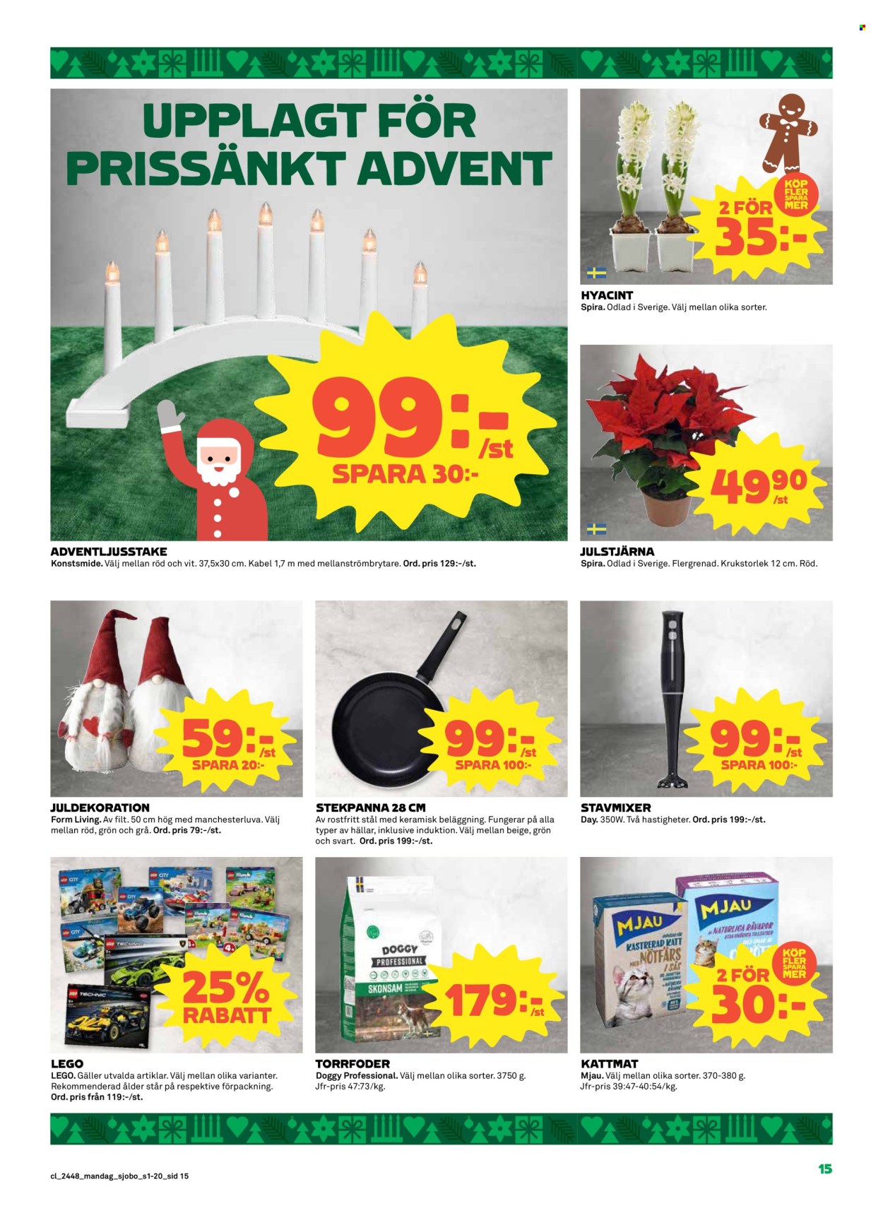 Coop reklamblad - 25/11 2024 - 1/12 2024. Sida 15