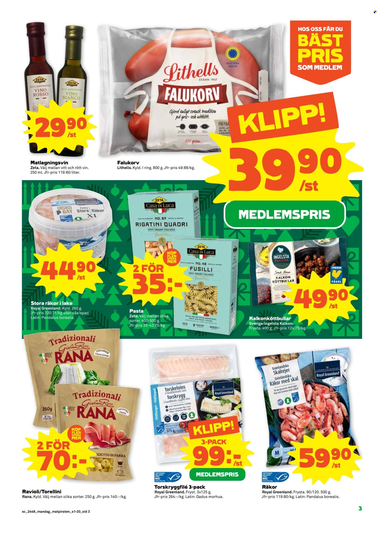 Coop reklamblad - 25/11 2024 - 1/12 2024. Sida 3