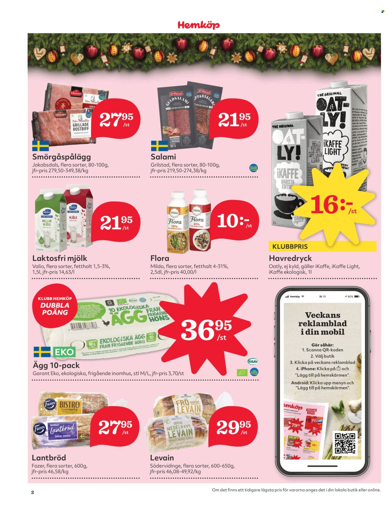 Hemköp reklamblad - 25/11 2024 - 1/12 2024. Sida 2