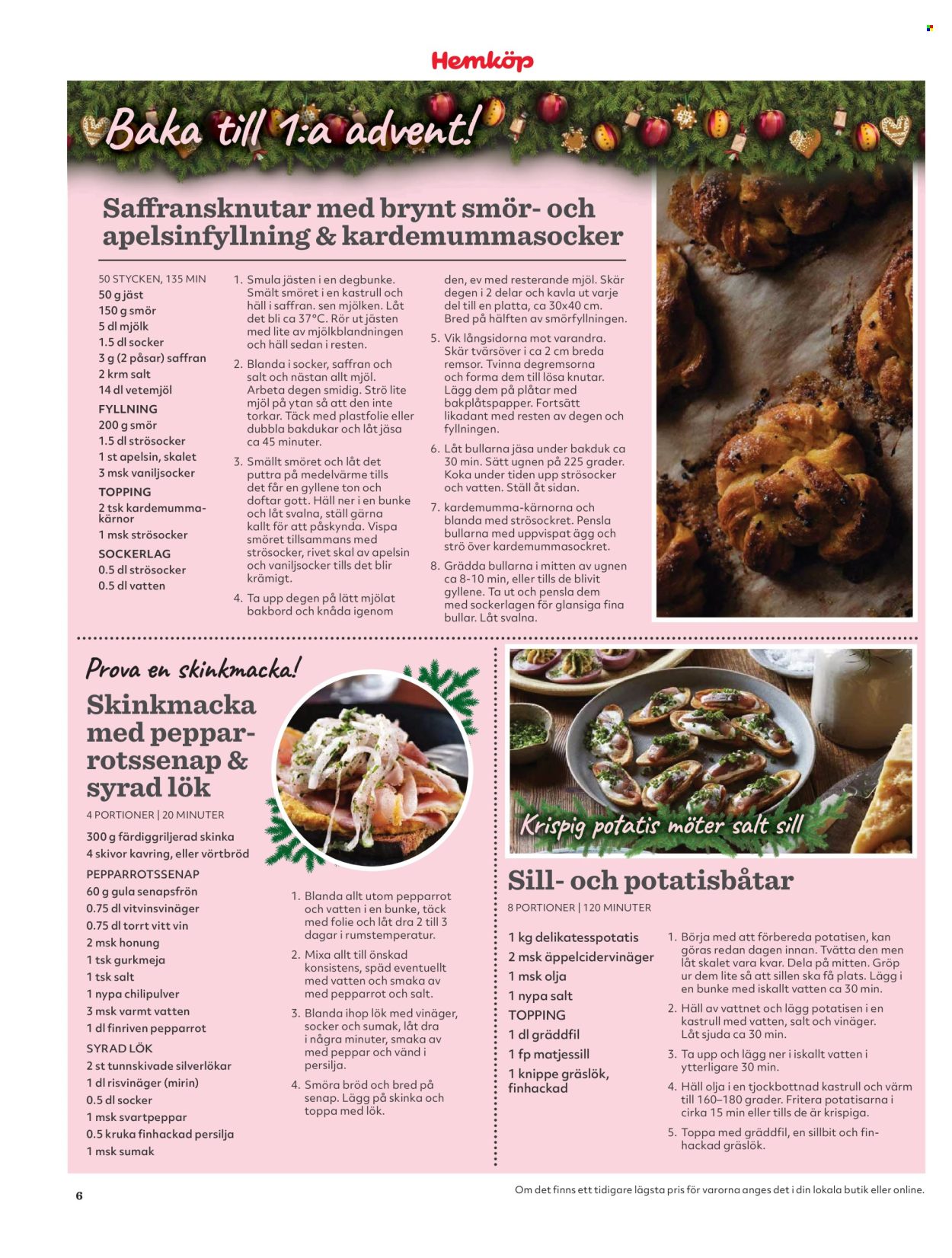 Hemköp reklamblad - 25/11 2024 - 1/12 2024. Sida 6