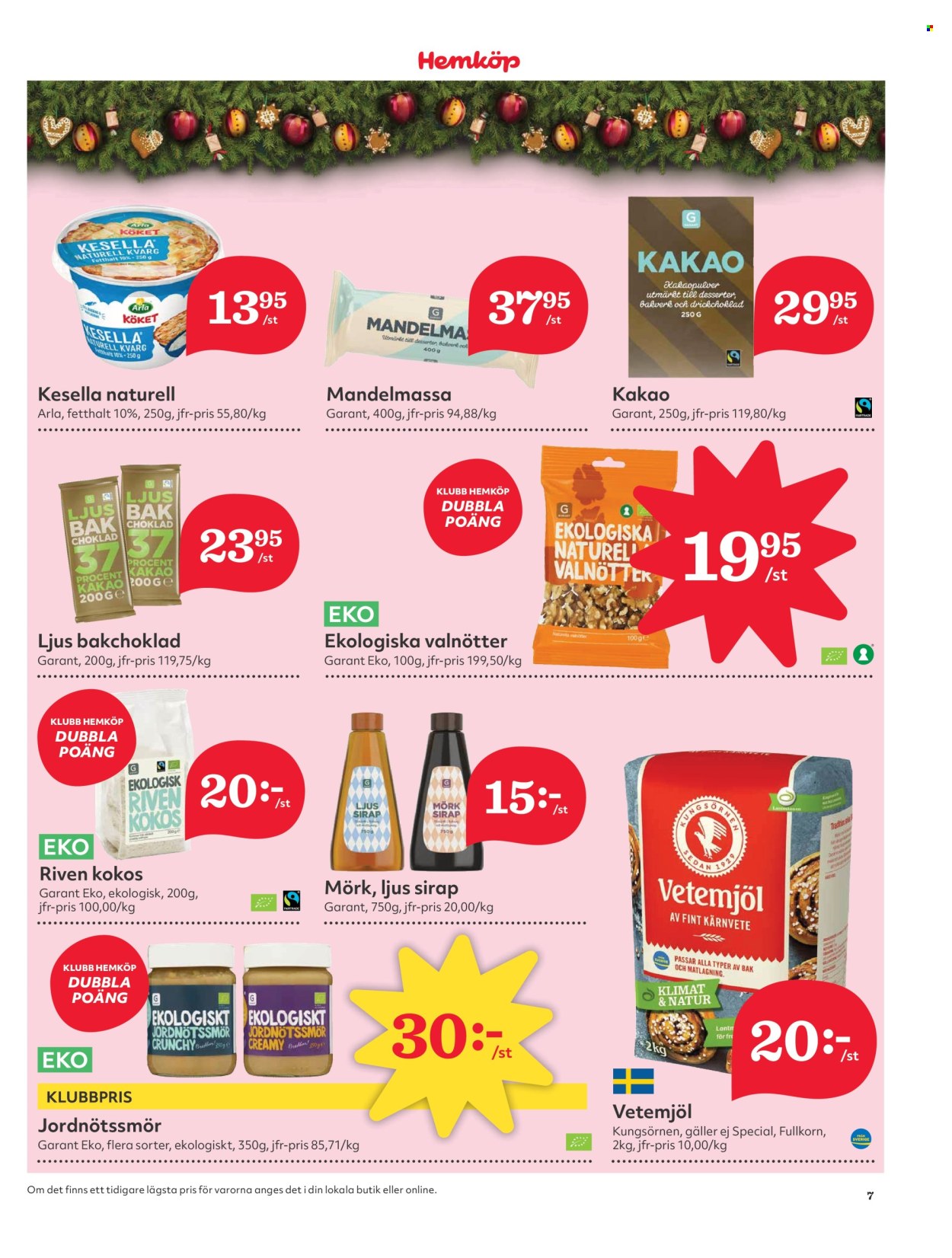 Hemköp reklamblad - 25/11 2024 - 1/12 2024. Sida 7
