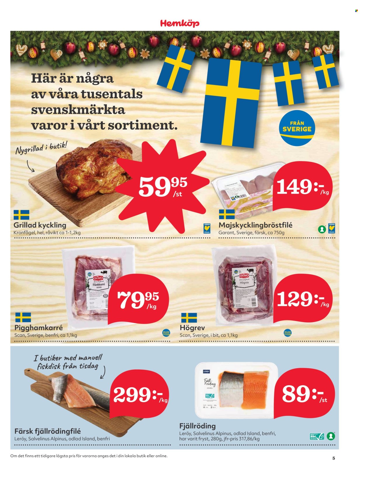 Hemköp reklamblad - 25/11 2024 - 1/12 2024. Sida 5