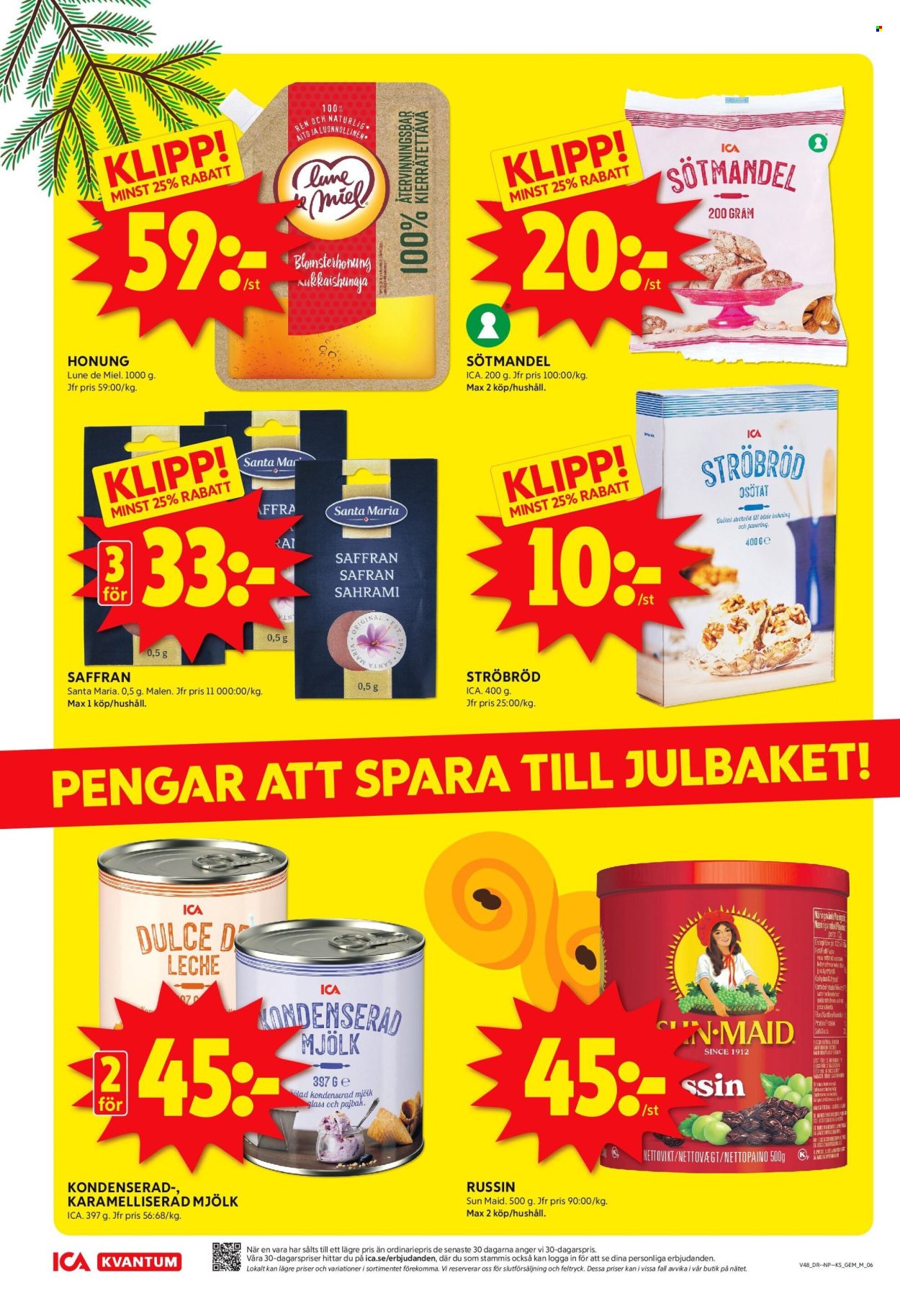 ICA reklamblad - 25/11 2024 - 1/12 2024. Sida 6