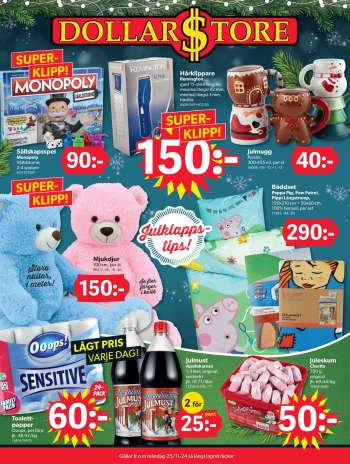 DollarStore reklamblad.