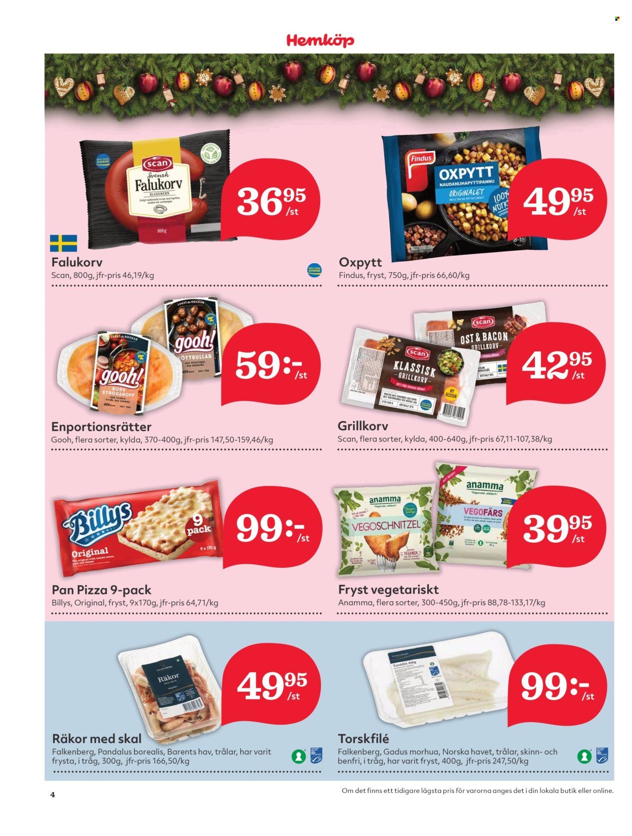 Hemköp reklamblad - 2/12 2024 - 8/12 2024. Sida 4