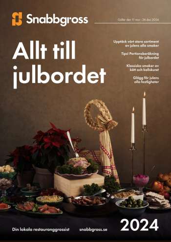 Snabbgross reklamblad - 11/11 2024 - 26/12 2024.