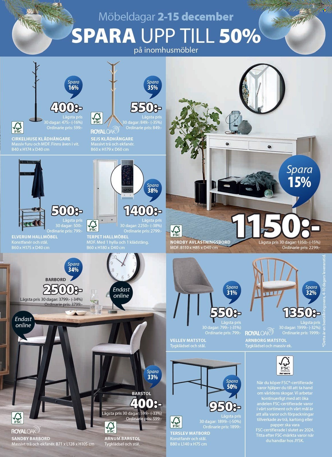 JYSK reklamblad - 2/12 2024 - 15/12 2024. Sida 4