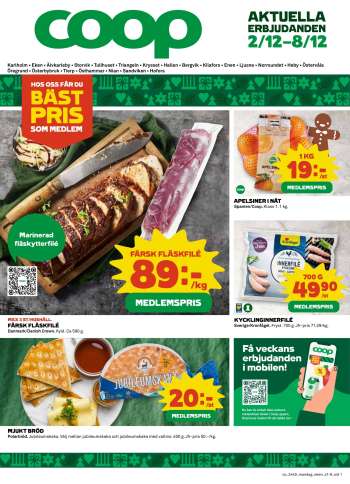Coop reklamblad - 2/12 2024 - 8/12 2024.