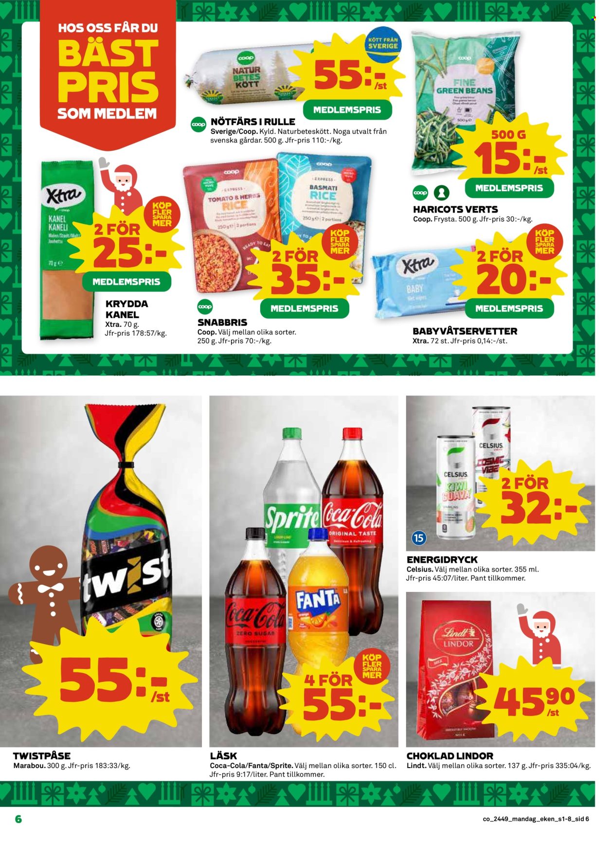 Coop reklamblad - 2/12 2024 - 8/12 2024. Sida 6