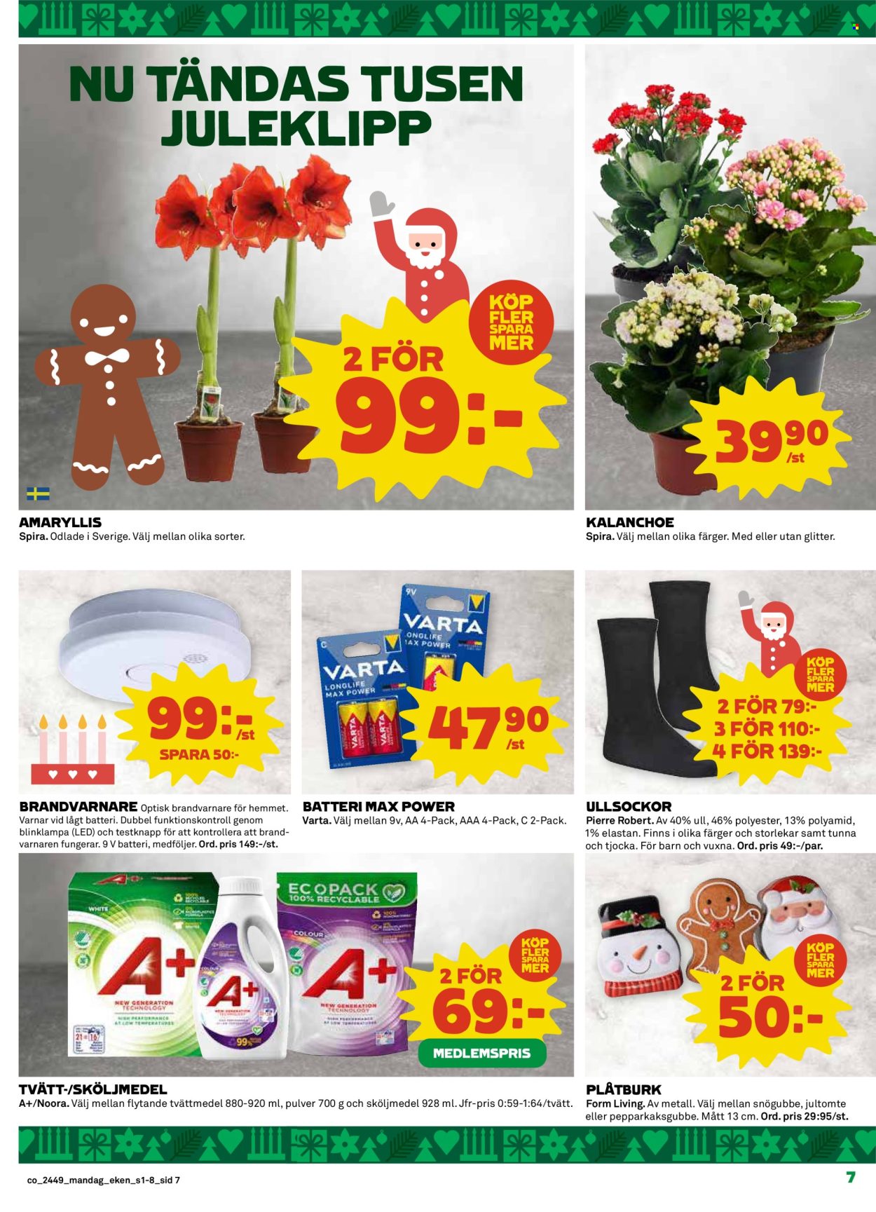 Coop reklamblad - 2/12 2024 - 8/12 2024. Sida 7