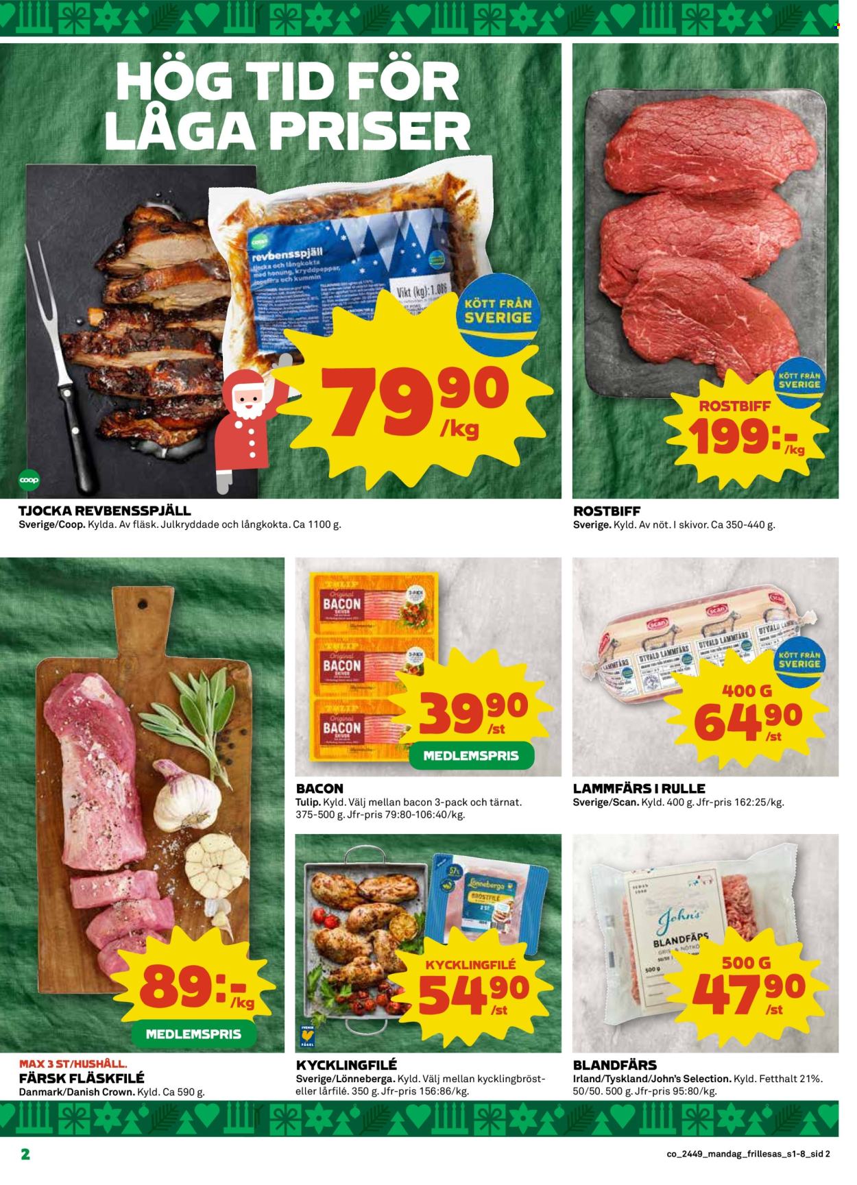 Coop Konsum reklamblad - 2/12 2024 - 8/12 2024. Sida 2