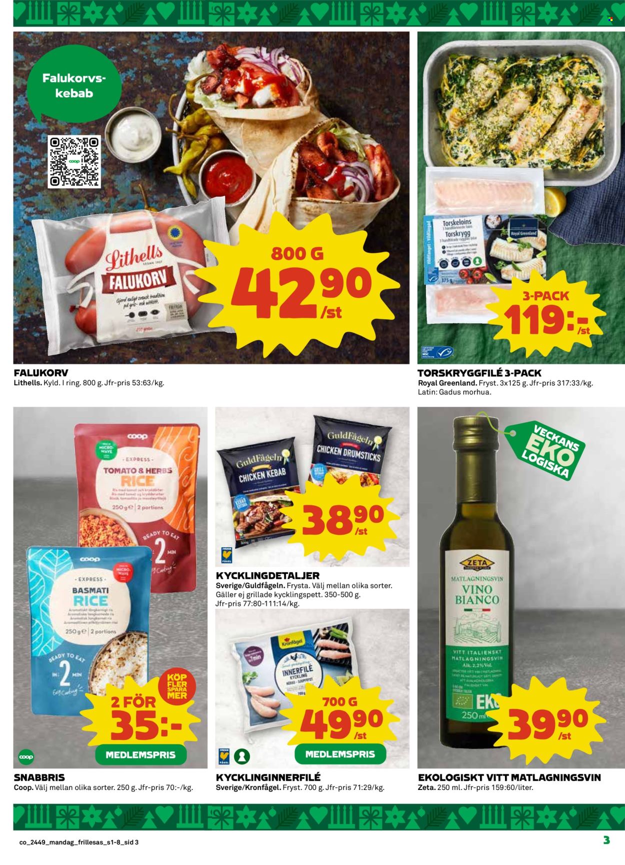 Coop Konsum reklamblad - 2/12 2024 - 8/12 2024. Sida 3