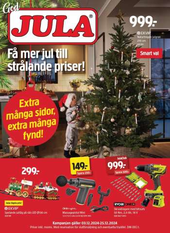 Jula reklamblad - 3/12 2024 - 25/12 2024.