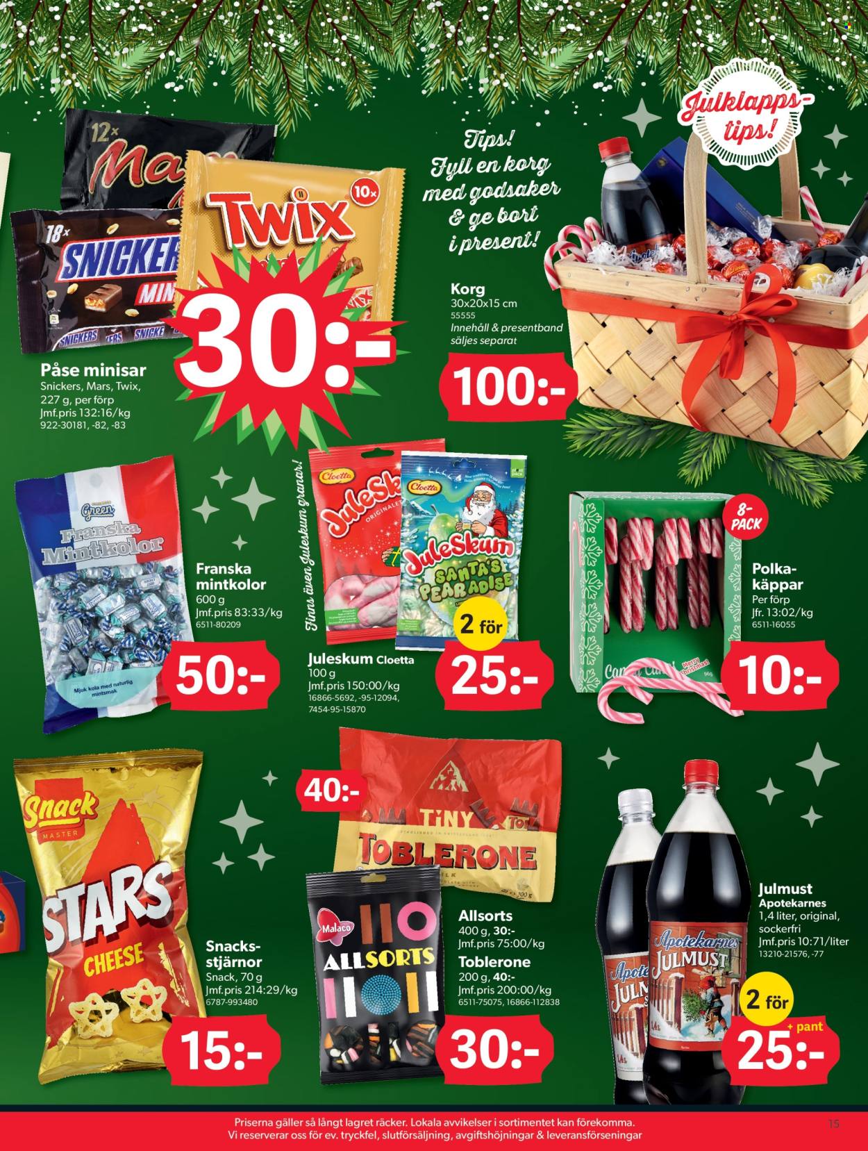 DollarStore reklamblad. Sida 15
