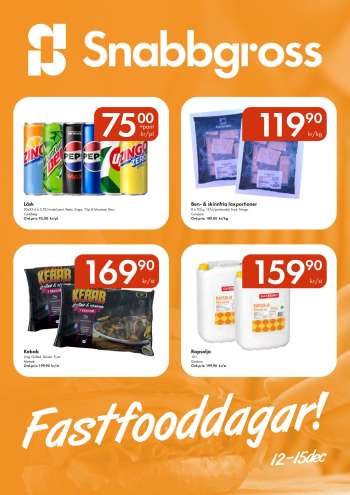 Snabbgross reklamblad - 12/12 2024 - 15/12 2024.