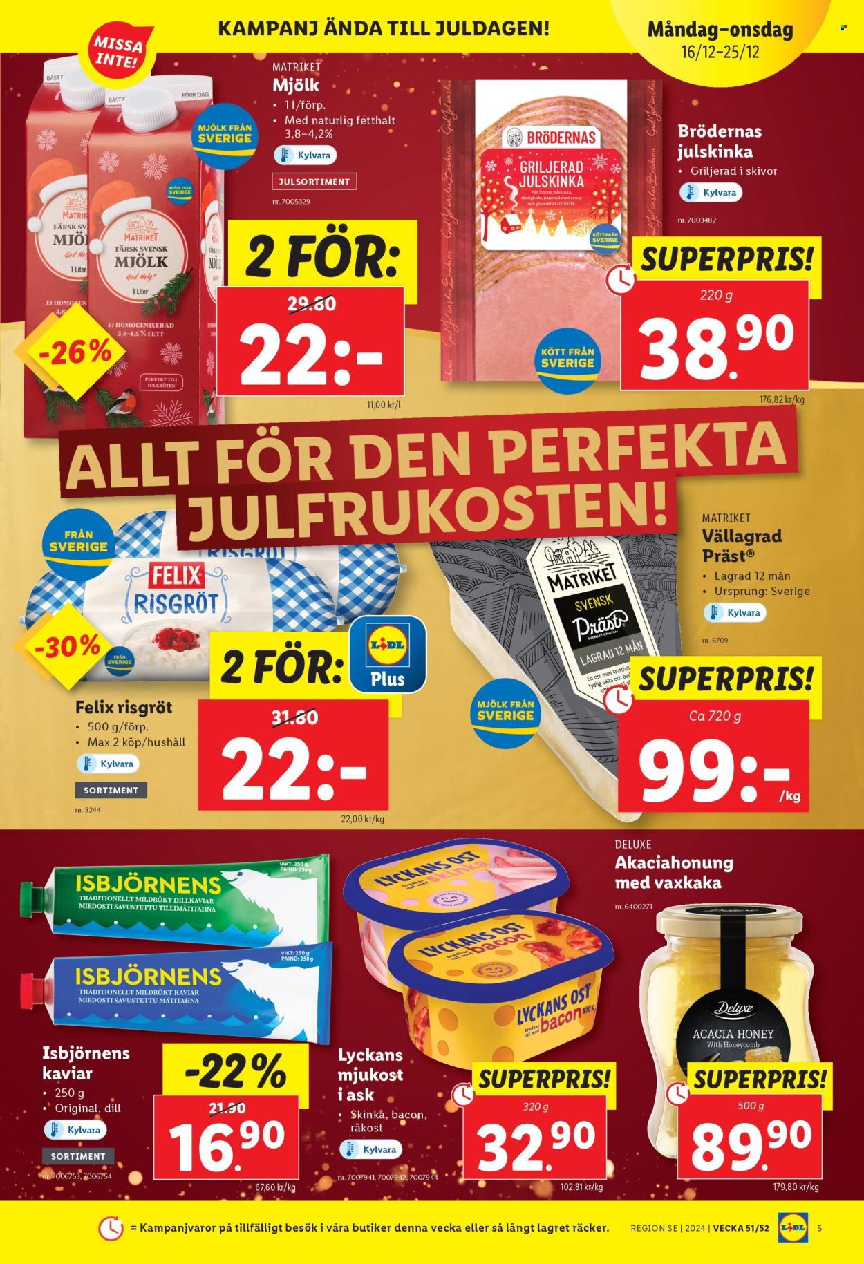 Lidl reklamblad - 16/12 2024 - 25/12 2024. Sida 5